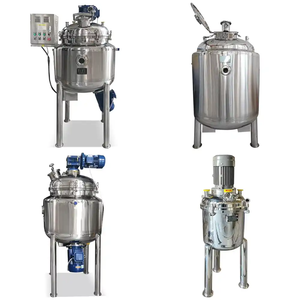 Soap Making Ins - เครื่องทำสบู่เหลวแบบถังผสมพร้อมระบบทำความร้อนไฟฟ้า ถังปฏิกรณ์สแตนเลส