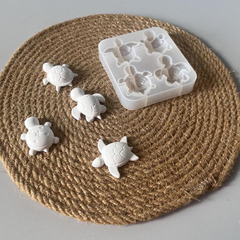 Soap Making Ins - แม่พิมพ์ซิลิโคนรูปเต่า ใช้ได้หลากหลาย สำหรับงานเรซิ่นอีพ็อกซี่ งานฝีมือ ทำสบู่ เทียน