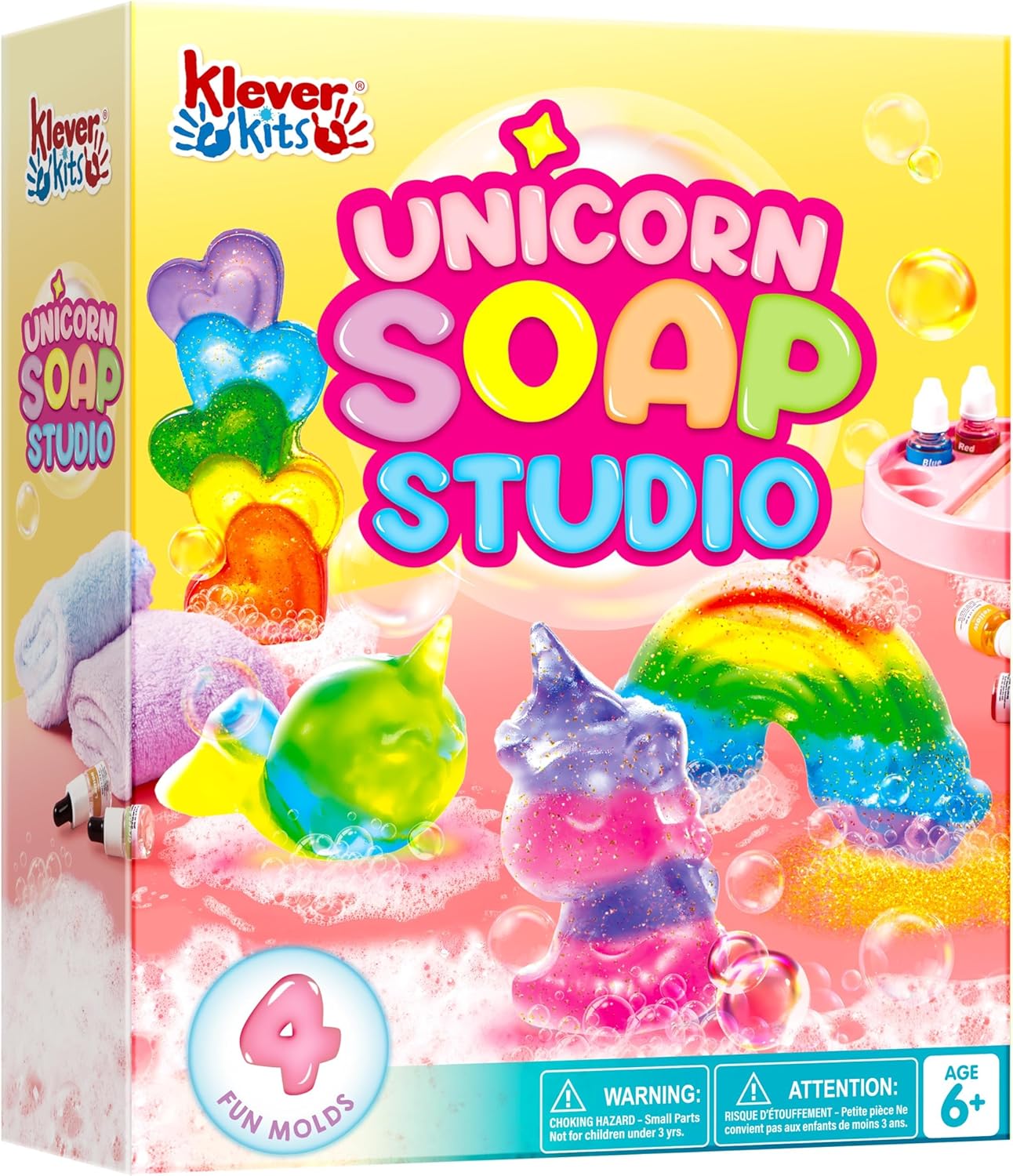 Soap Making Diy Kit - ชุดทำสบู่ยูนิคอร์น JOYFY งานฝีมือสำหรับเด็ก โครงการ DIY ของขวัญวันเกิด