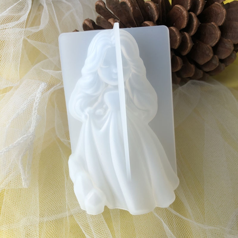 3D น่ารักเจ้าหญิงซิลิโคนเทียนแ - Soap Making Instructions บทวิจารณ์และราคา