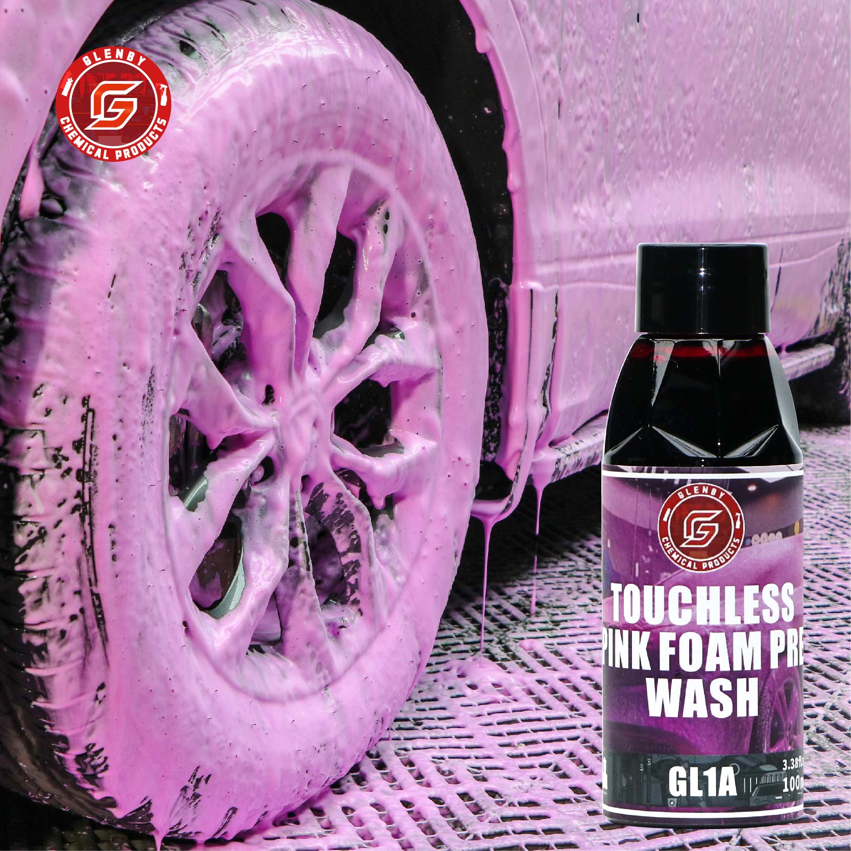 โฟมล้างรถสีชมพู - ขัดเงาสีรถอย - Soap Making Ins บทวิจารณ์และราคา