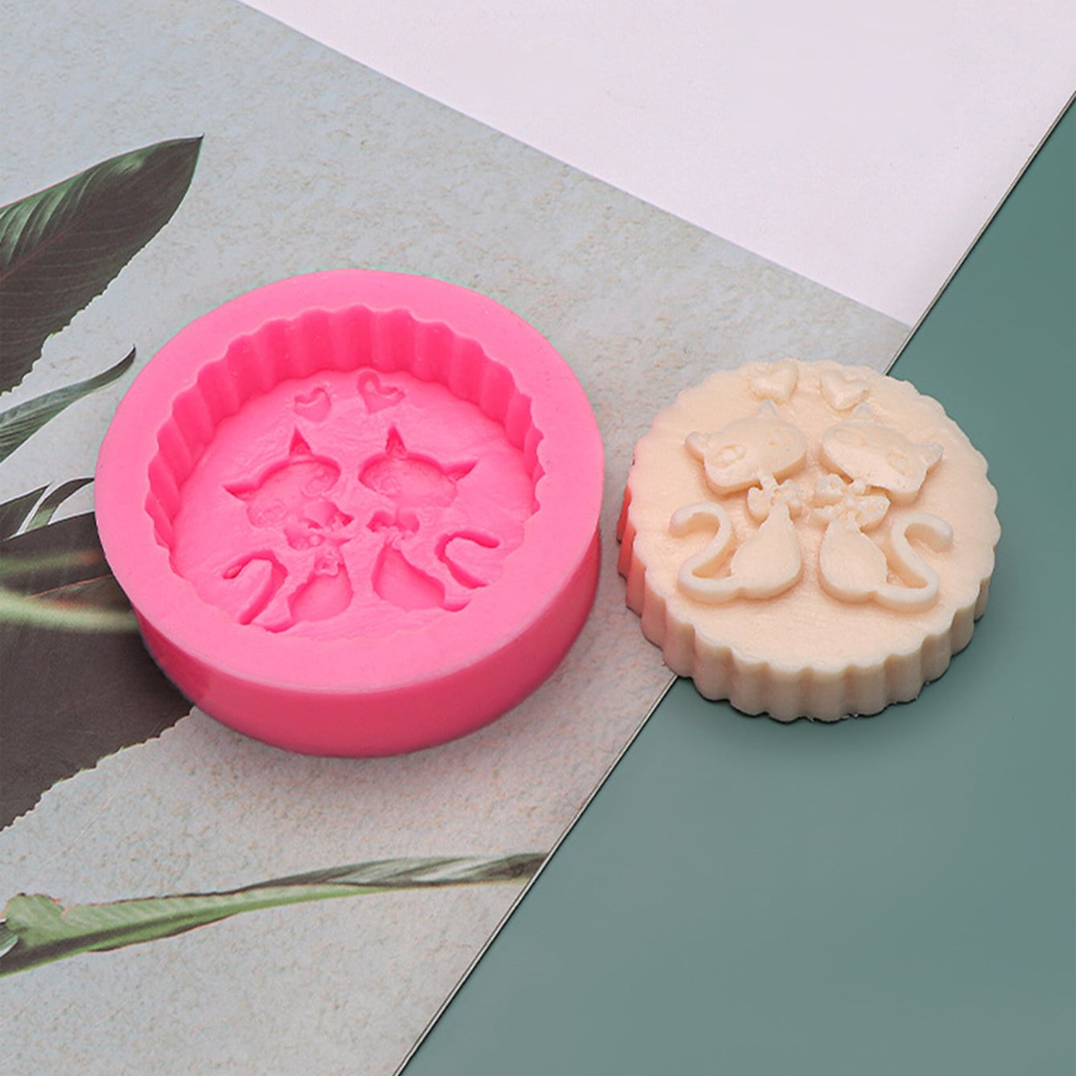 แม่พิมพ์สบู่ซิลิโคนรูปแมว 1 ชิ - Soap Making Instructions บทวิจารณ์และราคา