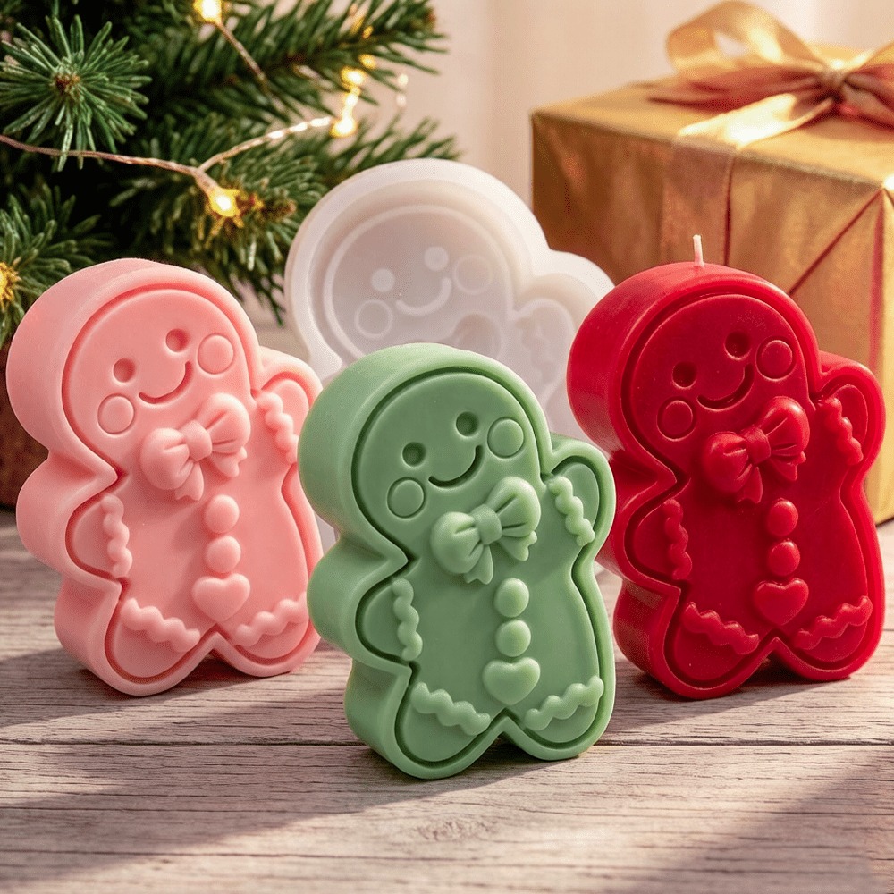แม่พิมพ์ซิลิโคนรูปคนขนมปังขิงเ - Soap Making Gifts บทวิจารณ์และราคา