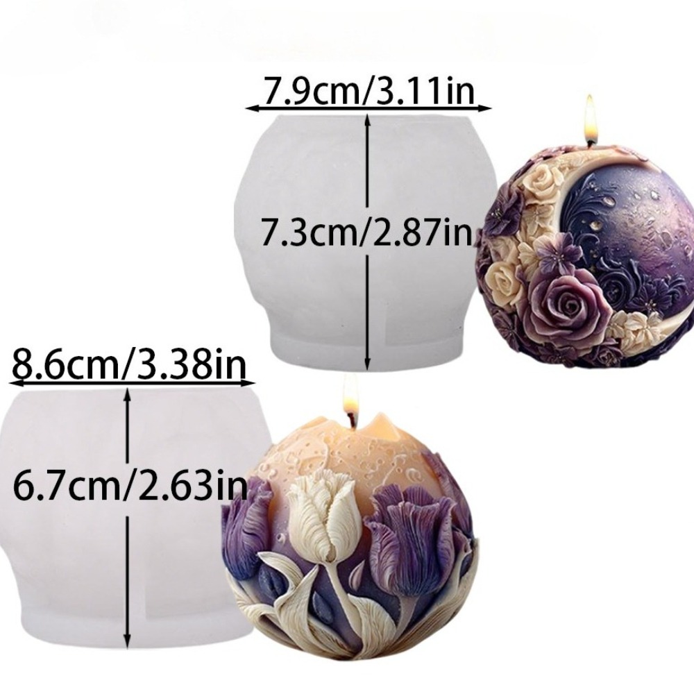 แม่พิมพ์ซิลิโคนเทียนรูปดอกกุหล - Soap Making Gifts บทวิจารณ์และราคา