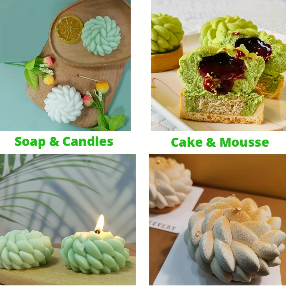 แม่พิมพ์เค้กซานตาอานา ฟลอรัล - - Soap Making Diy Kit บทวิจารณ์และราคา