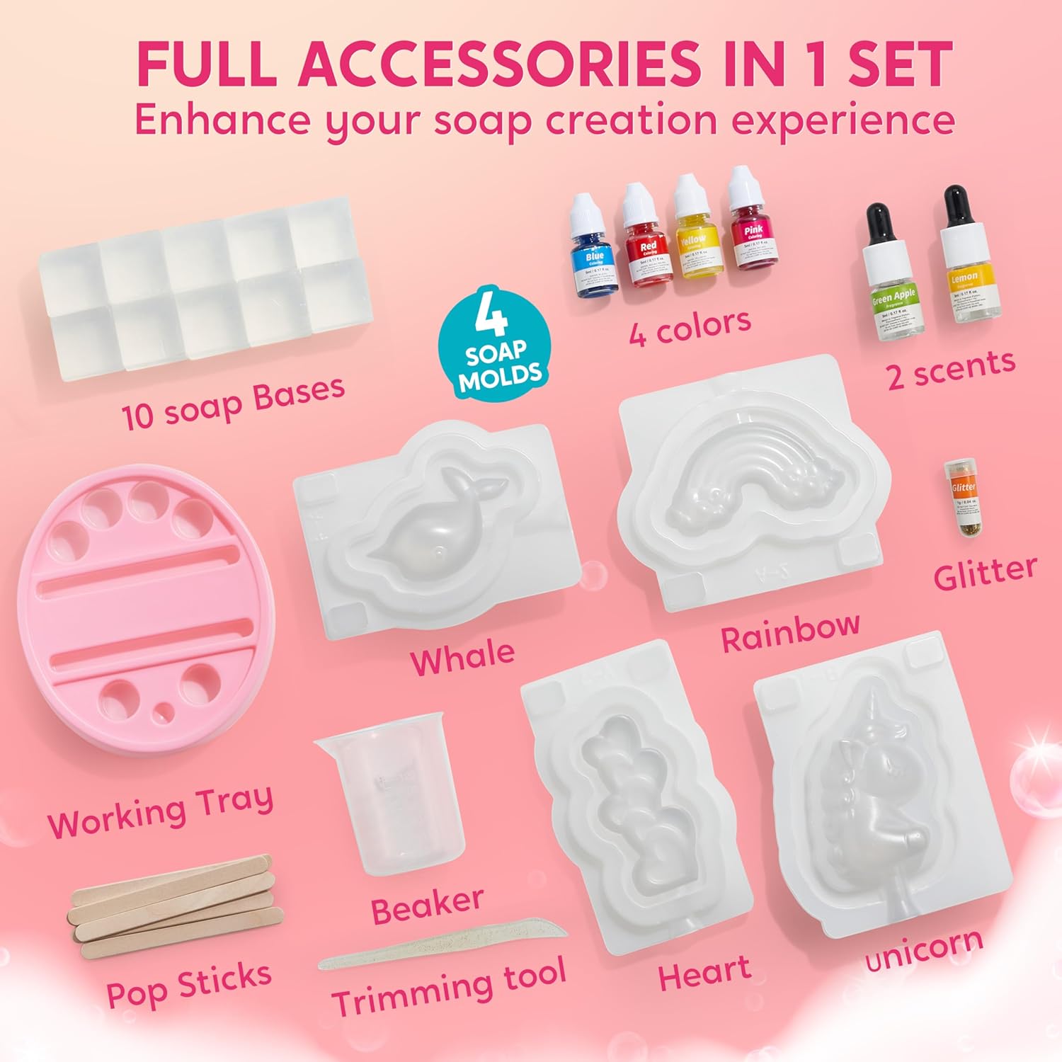 ชุดทำสบู่ยูนิคอร์น JOYFY งานฝี - Soap Making Diy Kit บทวิจารณ์และราคา
