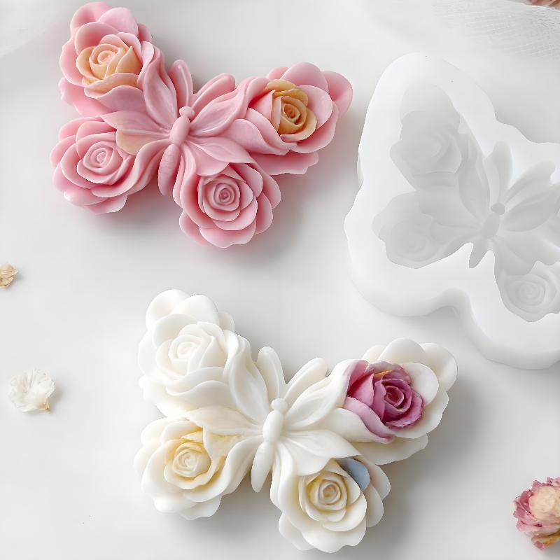 แม่พิมพ์ซิลิโคนรูปผีเสื้อกุหลา - Soap Making Ins บทวิจารณ์และราคา