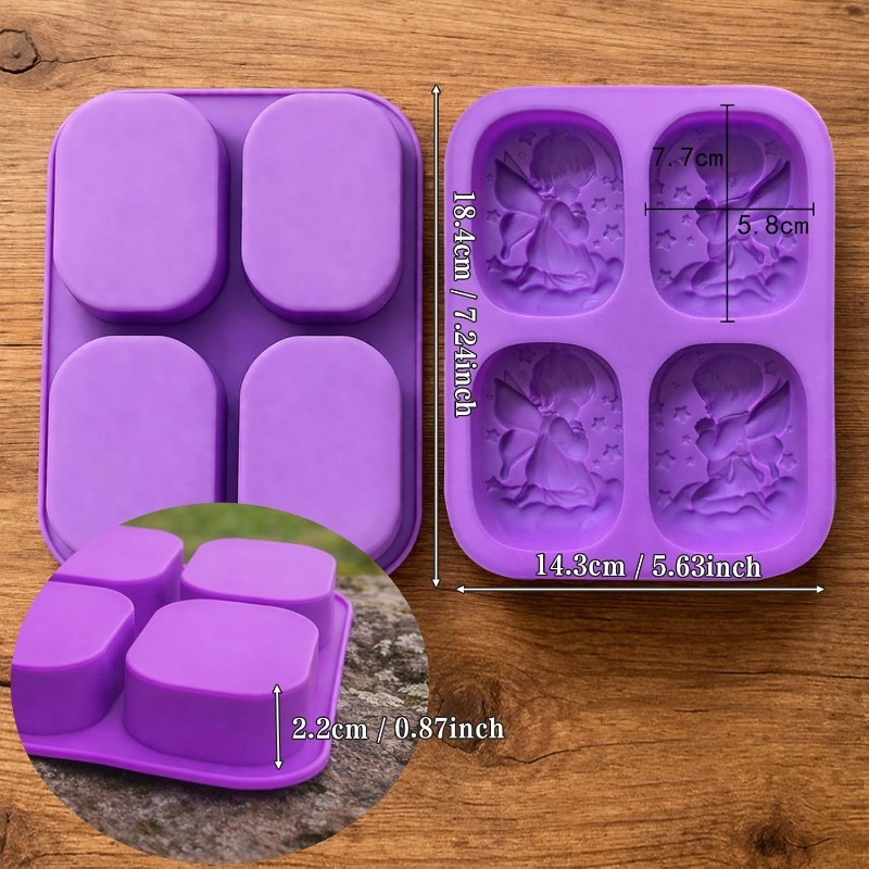 แม่พิมพ์ซิลิโคนรูปนางฟ้า สำหรั - Soap Making Instructions บทวิจารณ์และราคา